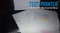 Cara Test Printer Warna